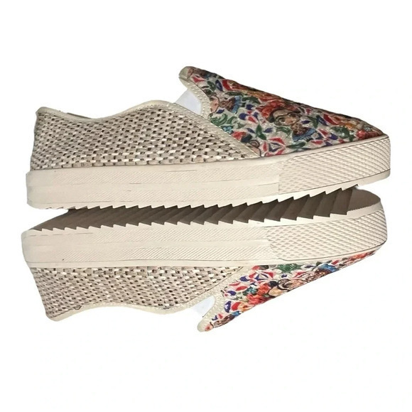 Frida‎ Kahlo Cartoon Flats Loafers Slip-On Sneakers Soft Women Size 7 - Picture 10 of 11